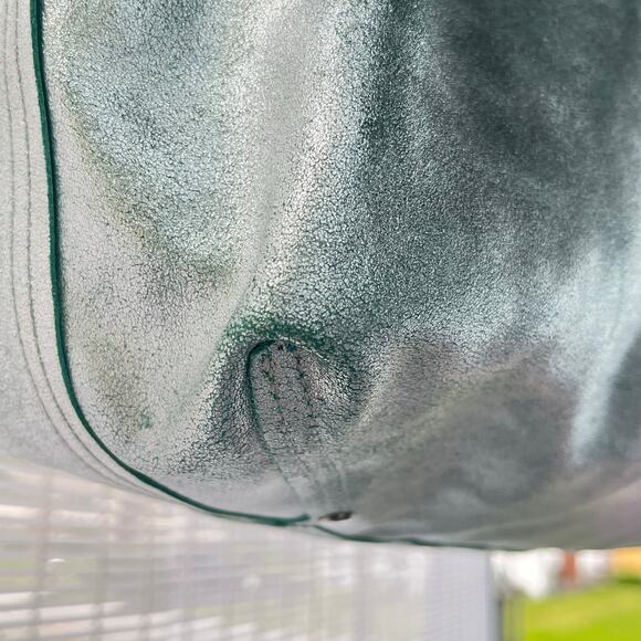 Tiffany & Co. Reversible Metallic Silver Leather Tote w/ Matching Zip Pouch RARE - Picture 13 of 16